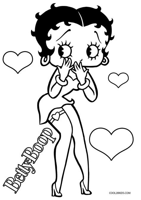 free printable betty boop coloring pages|betty boop coloring pages free.